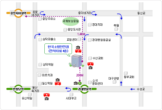 대구경북지부 약도