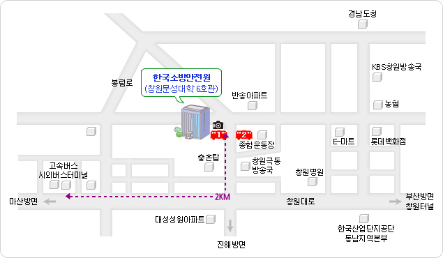 경남지부 약도